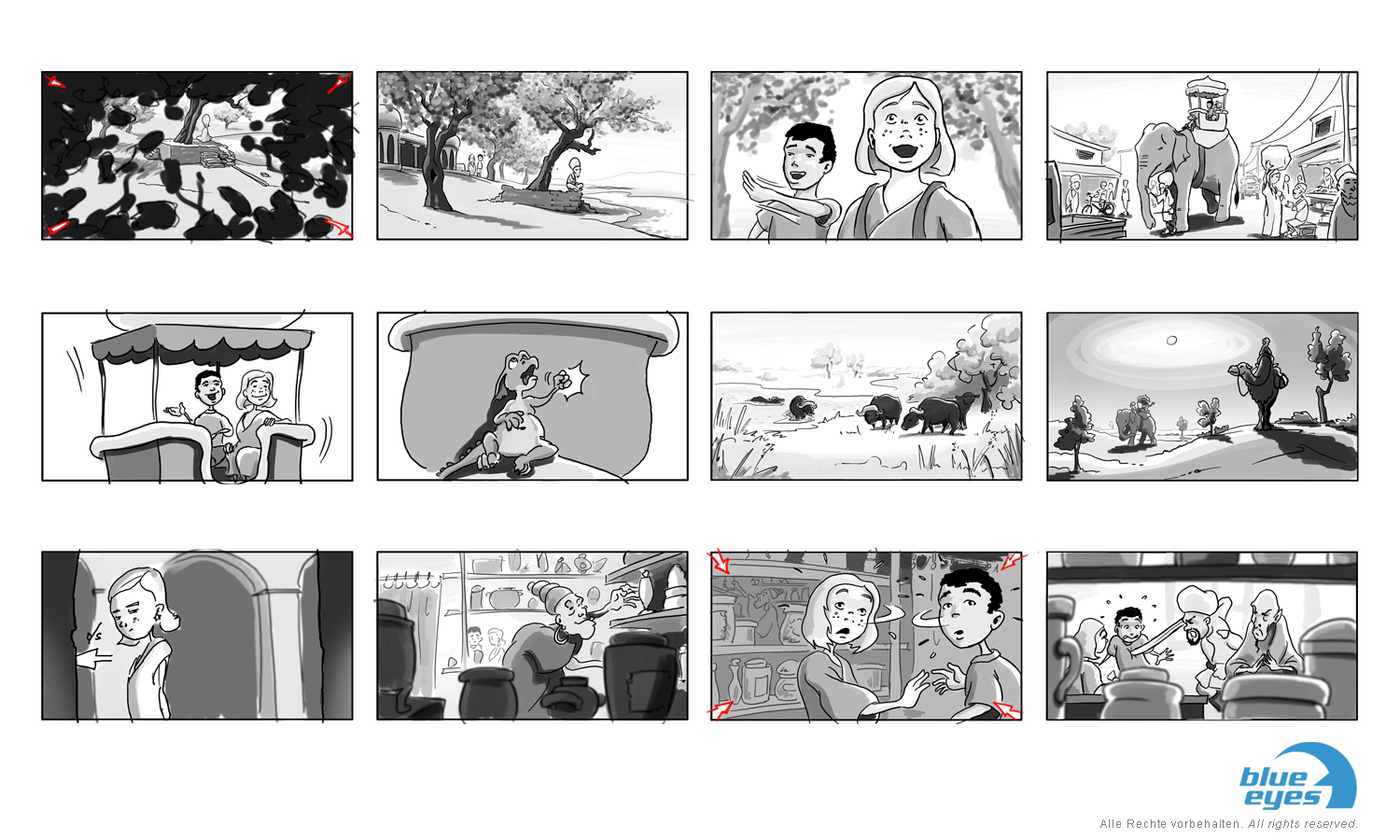 live action storyboard Kinderfilm (Feature)