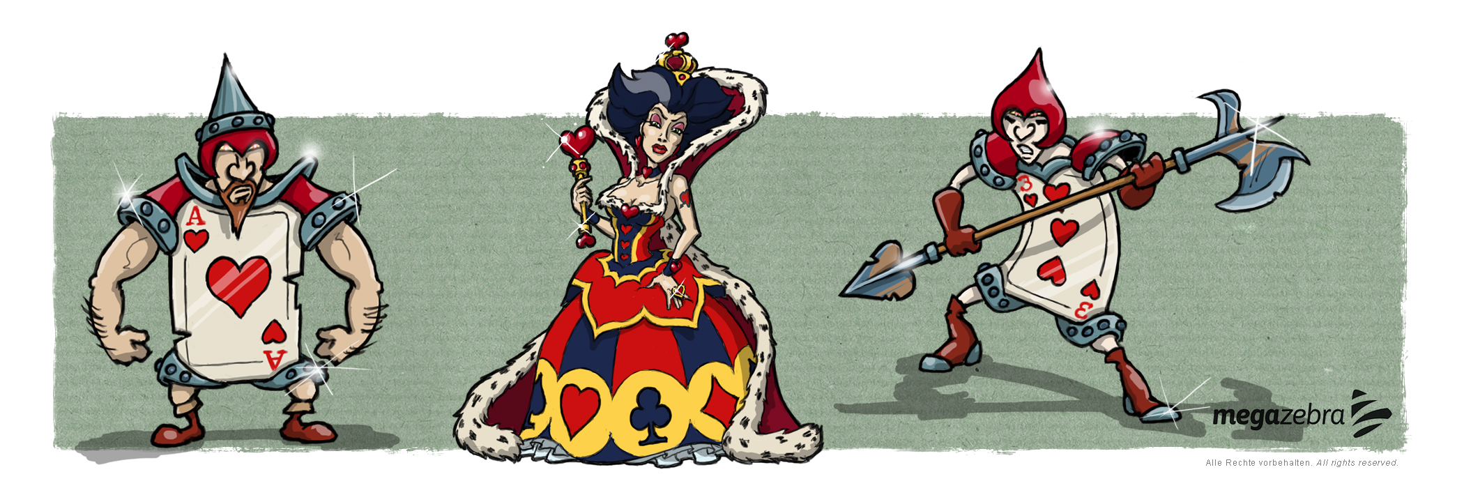 Character Development of Fairy Tale figures for a social browser game