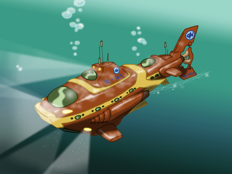 Prop Design of a Submarine